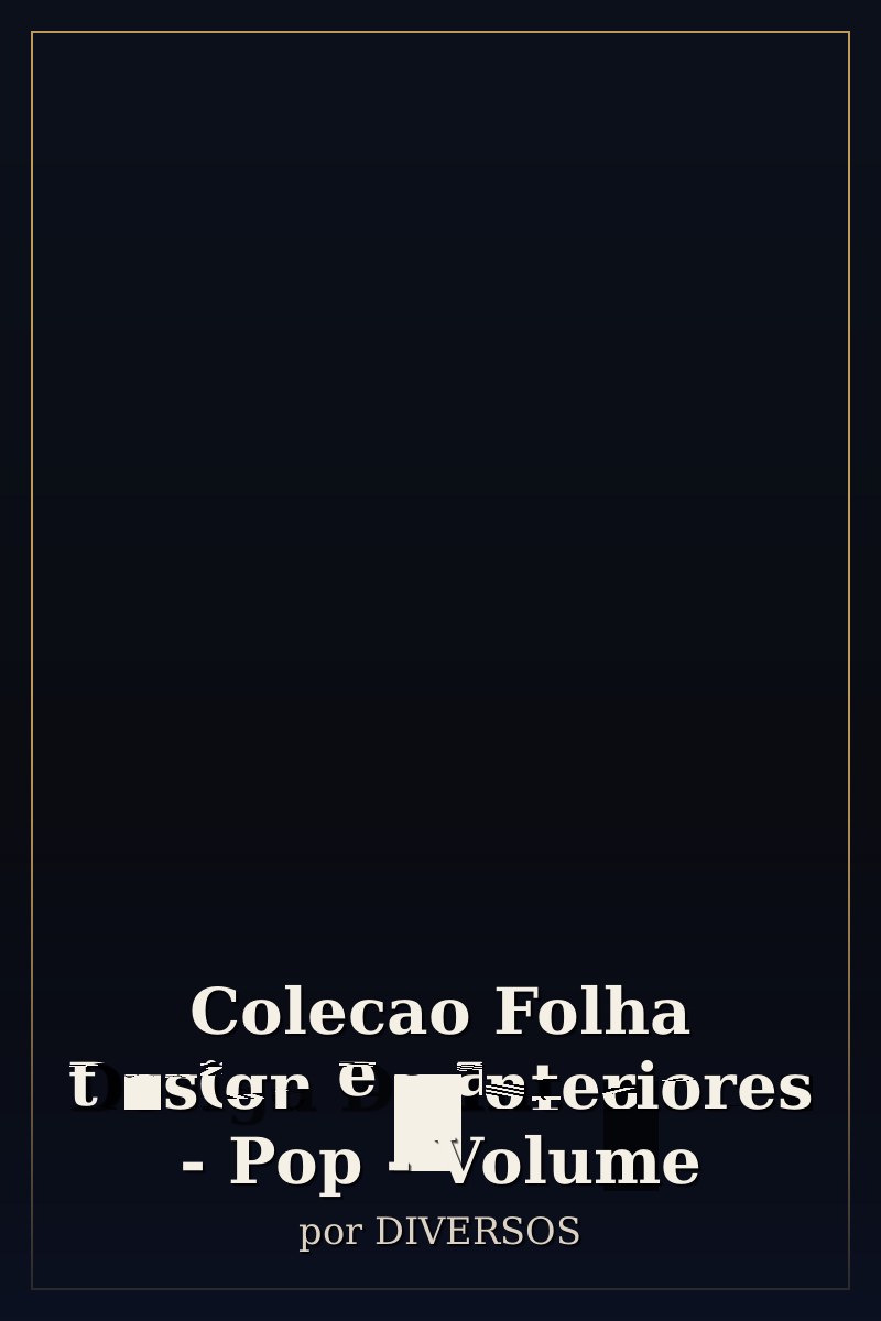 Capa de Colecao Folha Design De Interiores - Pop - Volume
