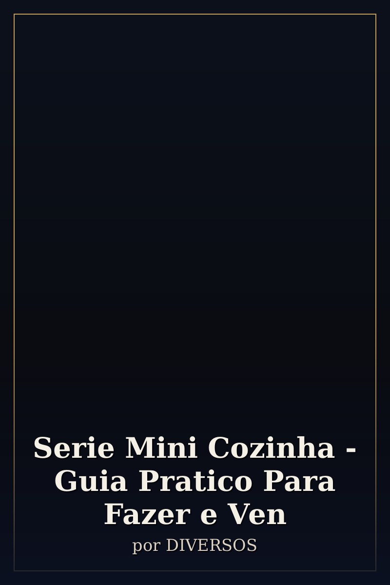 Capa de Serie Mini Cozinha - Guia Pratico Para Fazer e Ven