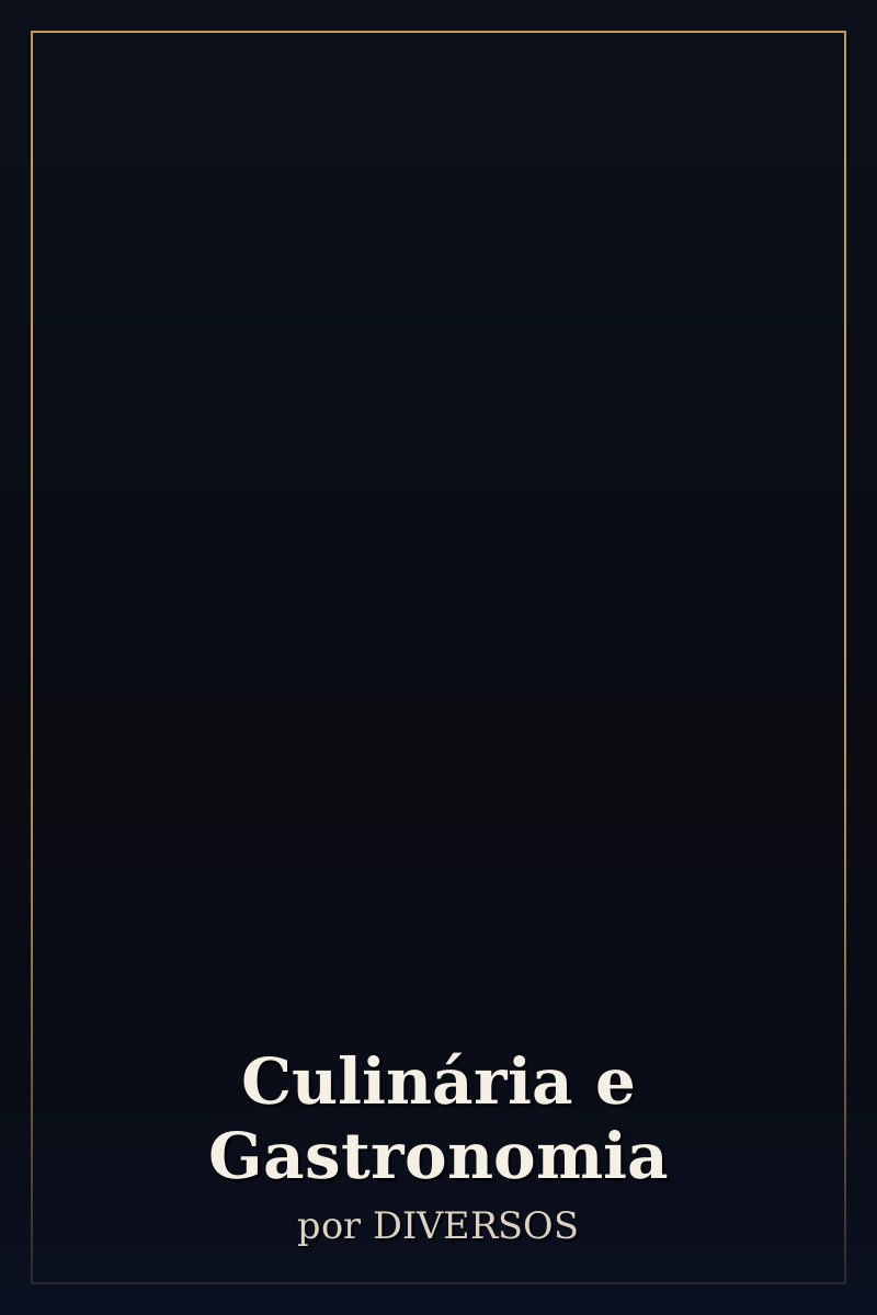 Capa de Culinária e Gastronomia