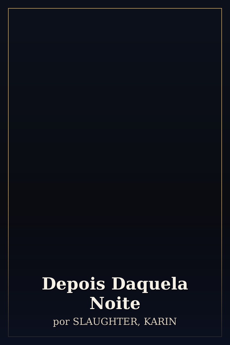 Capa de Depois Daquela Noite