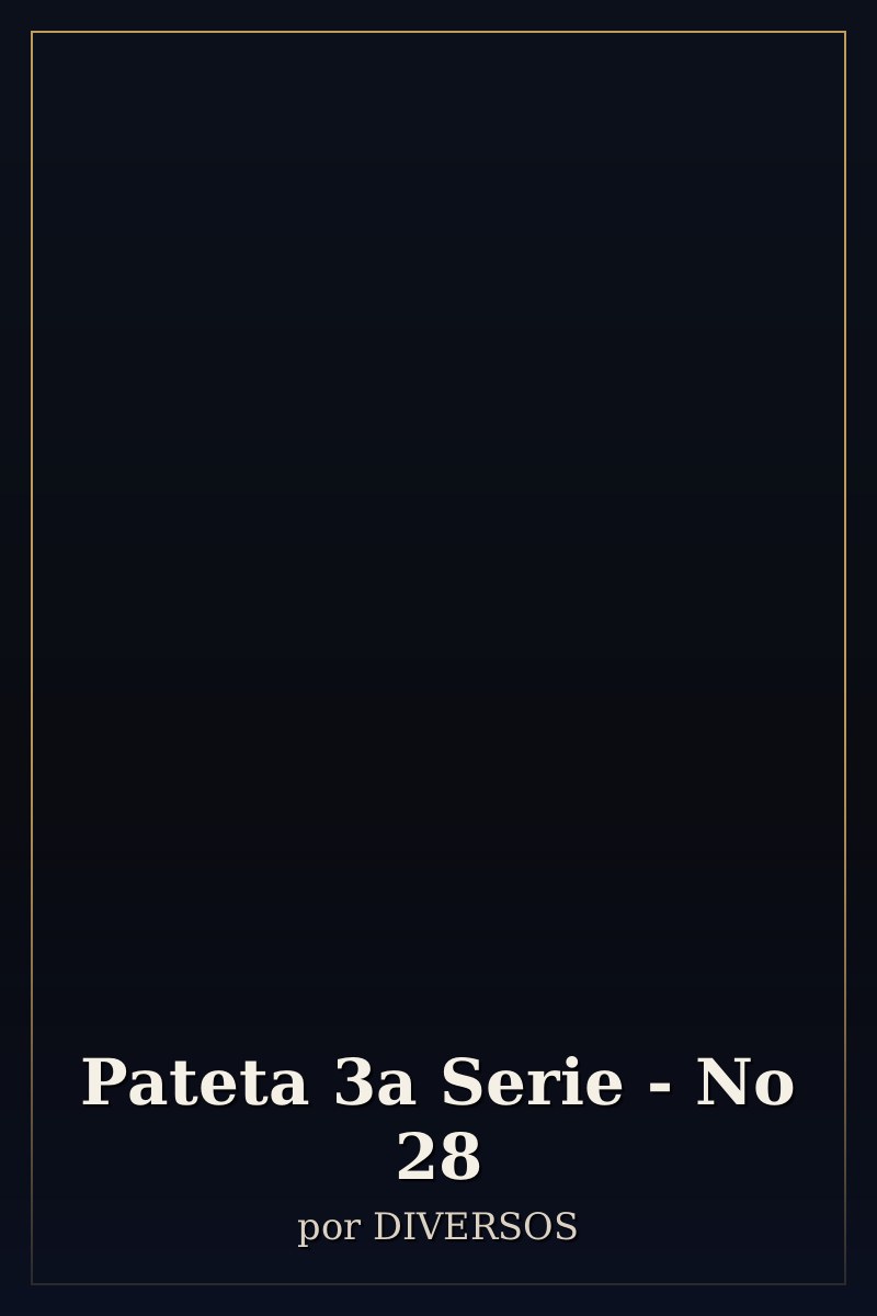 Capa de Pateta 3a Serie - No 28