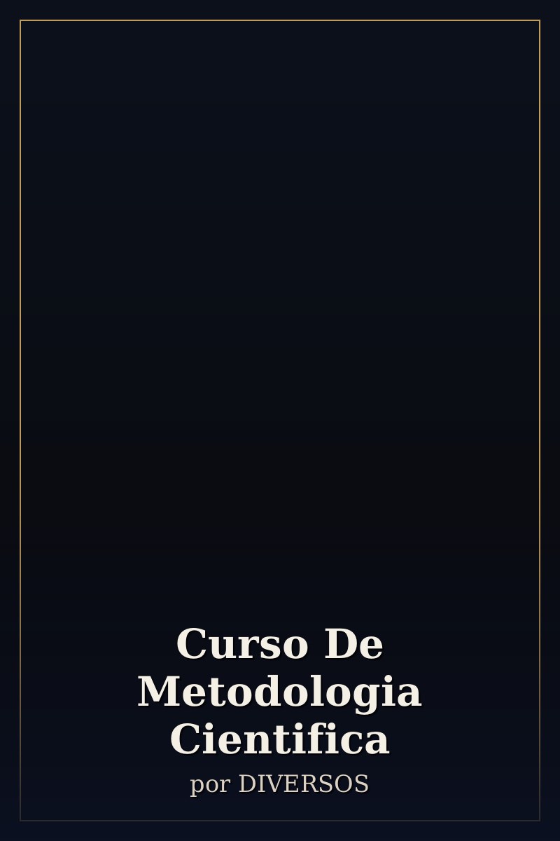 Capa de Curso De Metodologia Cientifica