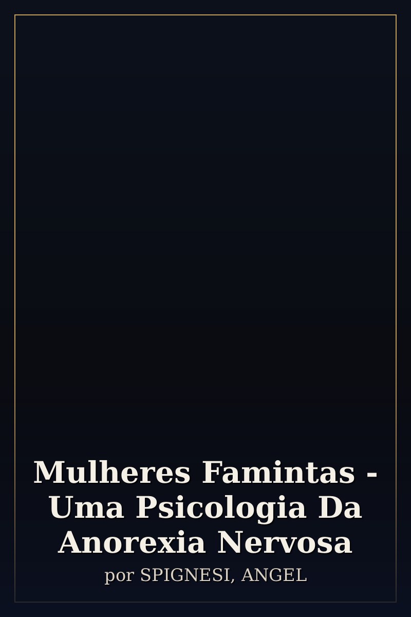 Capa de Mulheres Famintas - Uma Psicologia Da Anorexia Nervosa