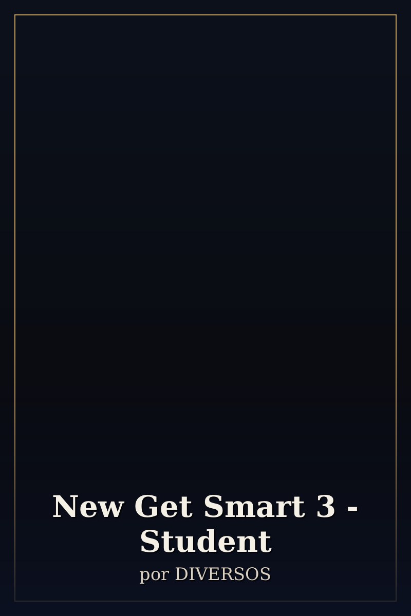 Capa de New Get Smart 3 - Student