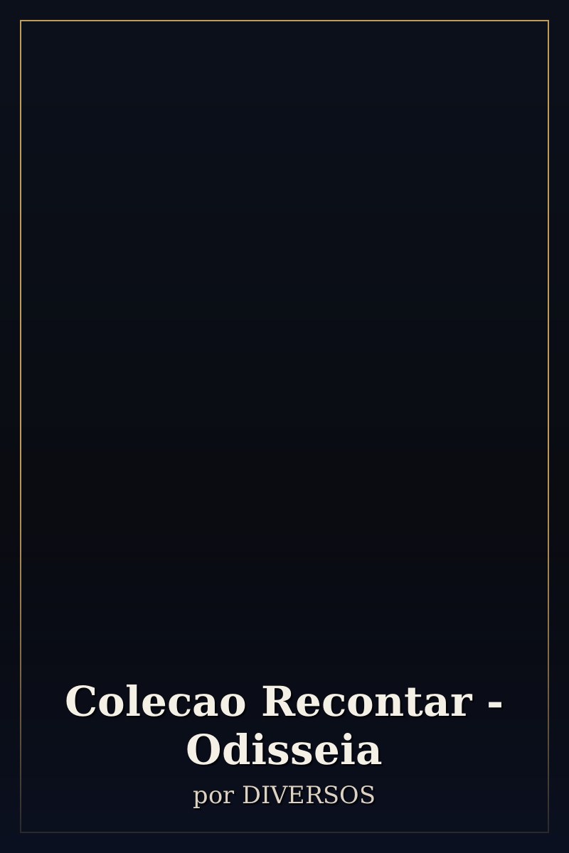Capa de Colecao Recontar - Odisseia