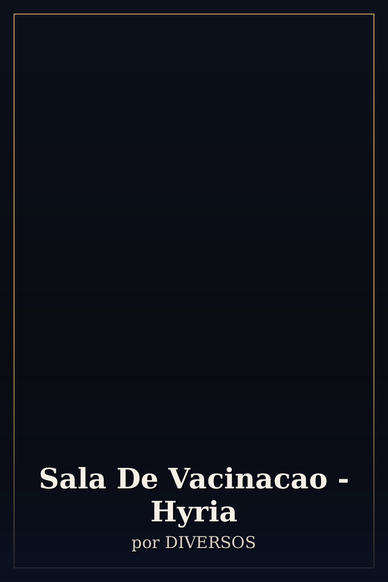 Capa de Sala De Vacinacao - Hyria