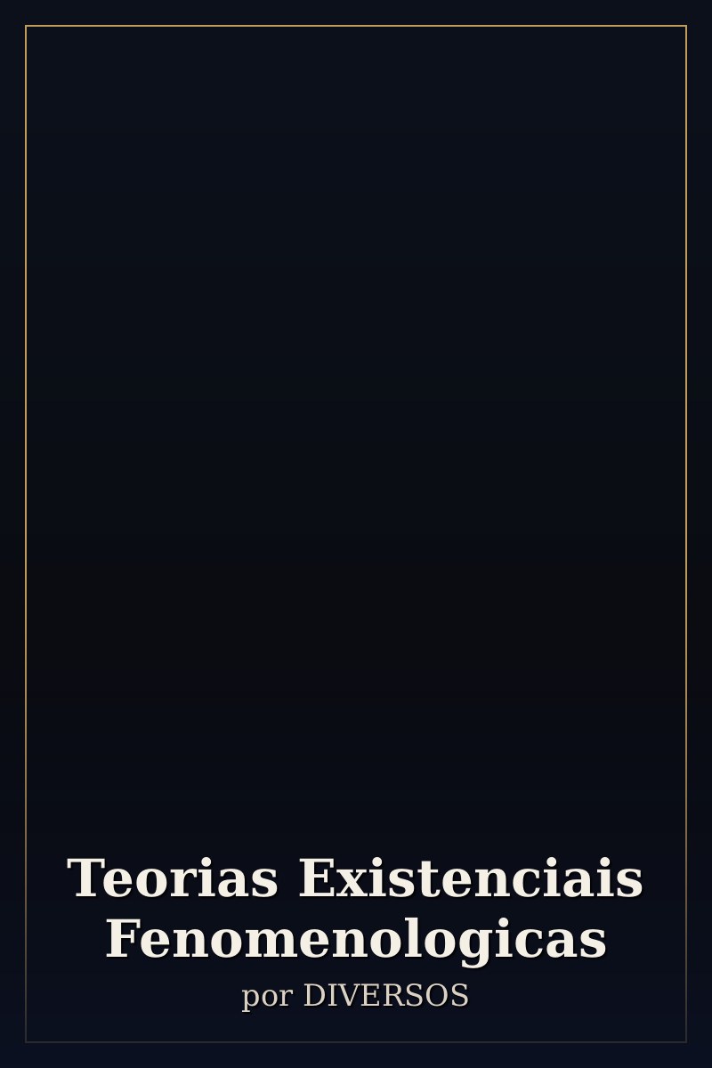 Capa de Teorias Existenciais Fenomenologicas