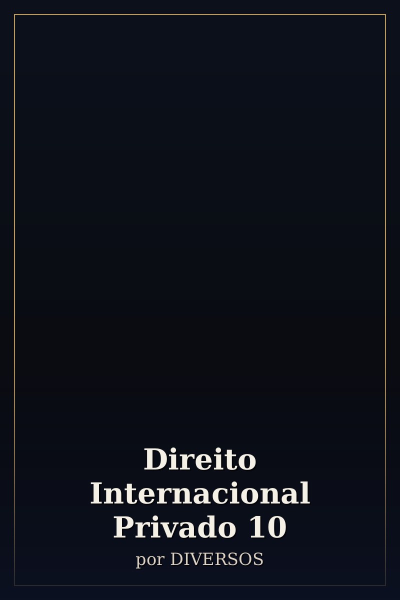 Capa de Direito Internacional Privado                   10
