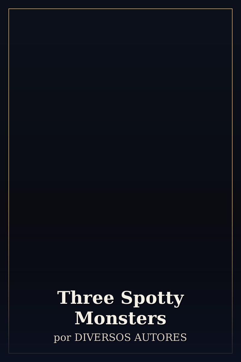Capa de Three Spotty Monsters