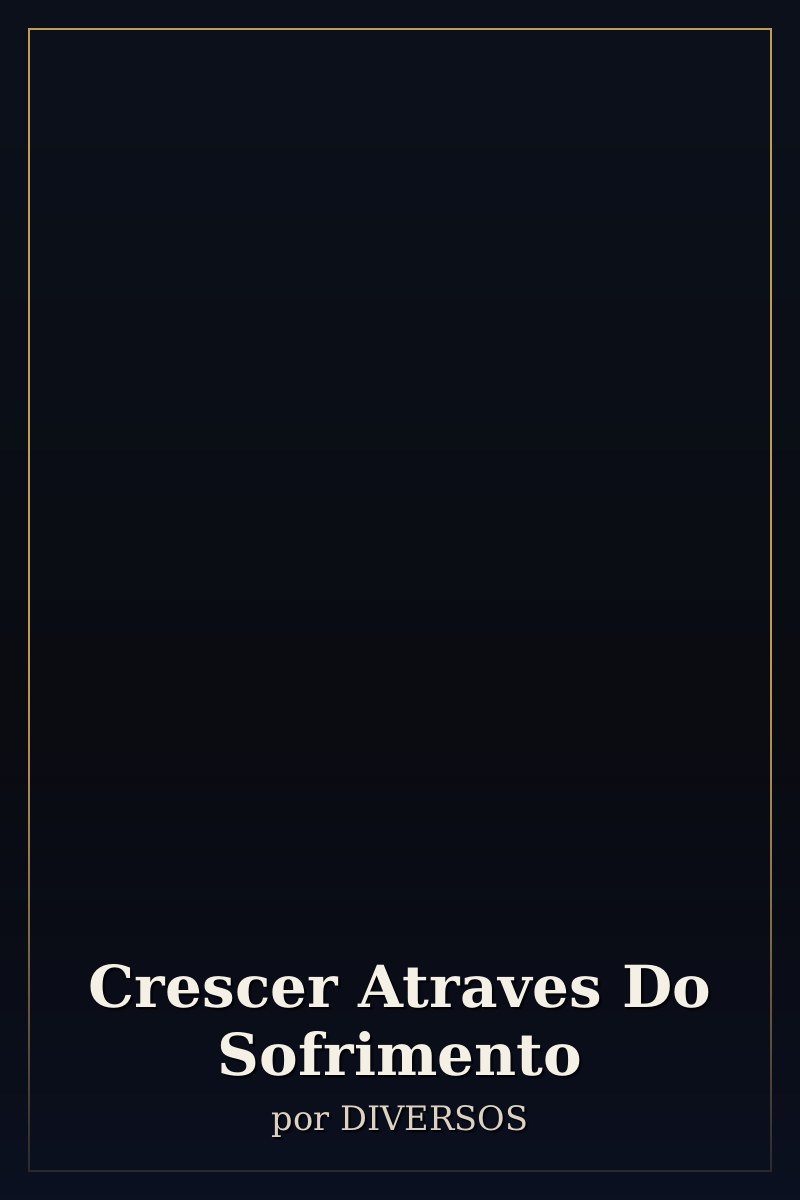 Capa de Crescer Atraves Do Sofrimento