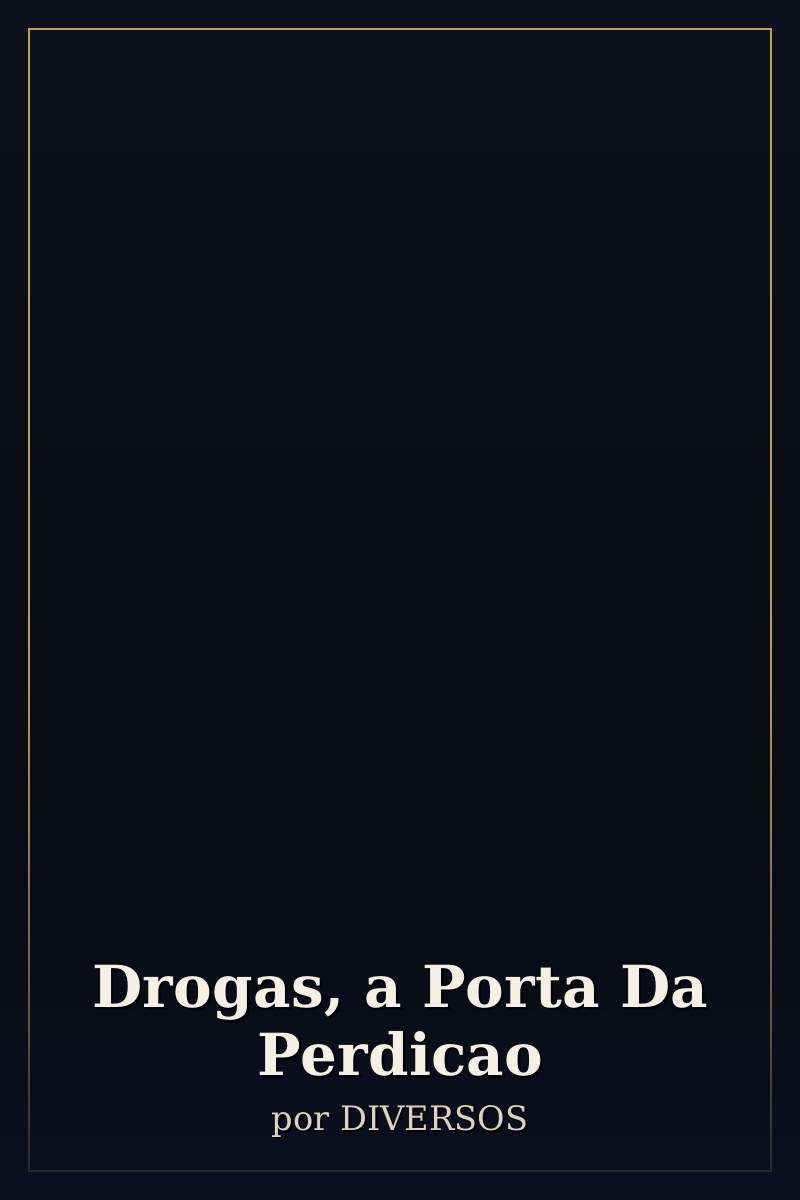 Capa de Drogas, a Porta Da Perdicao