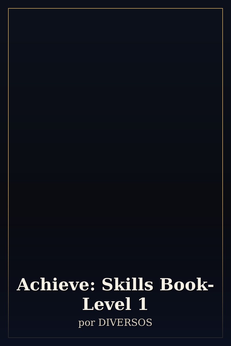 Capa de Achieve: Skills Book- Level 1