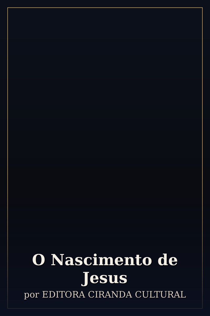 Capa de O Nascimento de Jesus