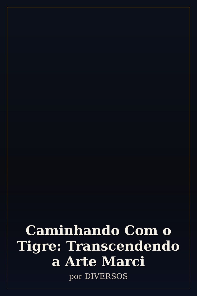 Capa de Caminhando Com o Tigre: Transcendendo a Arte Marci