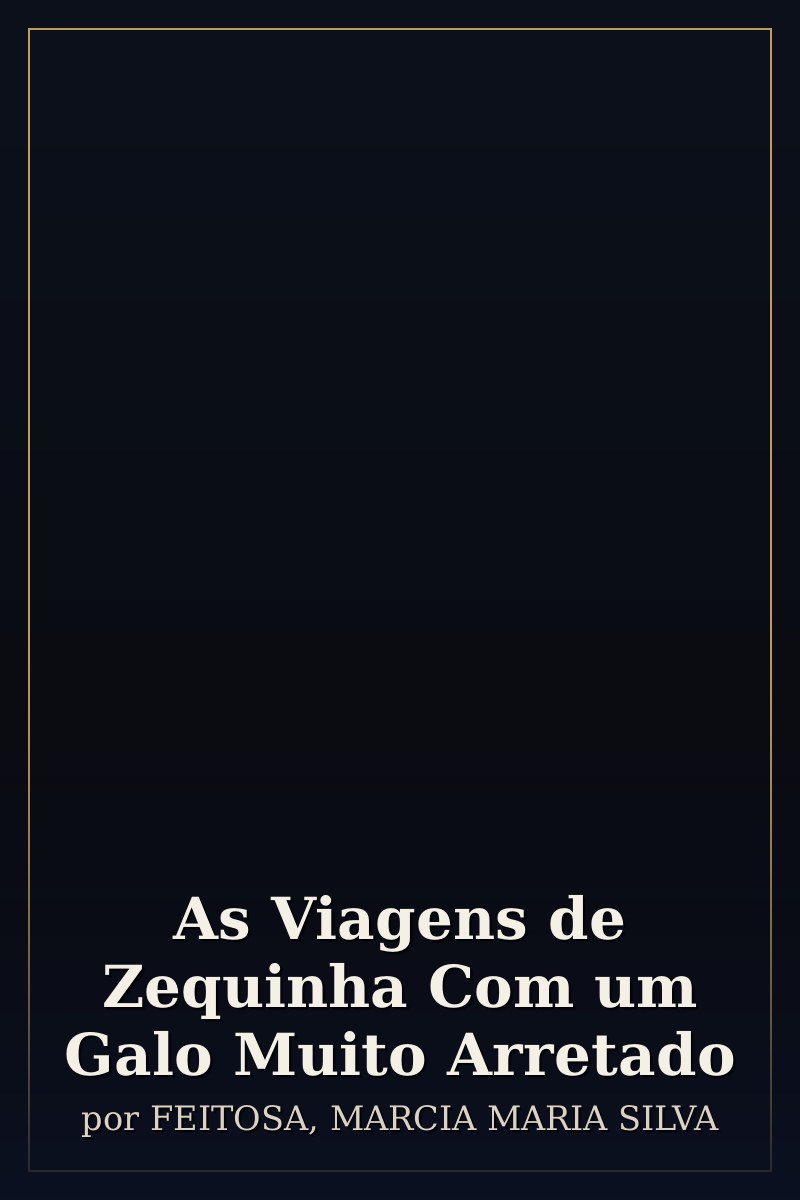 Capa de As Viagens de Zequinha Com um Galo Muito Arretado