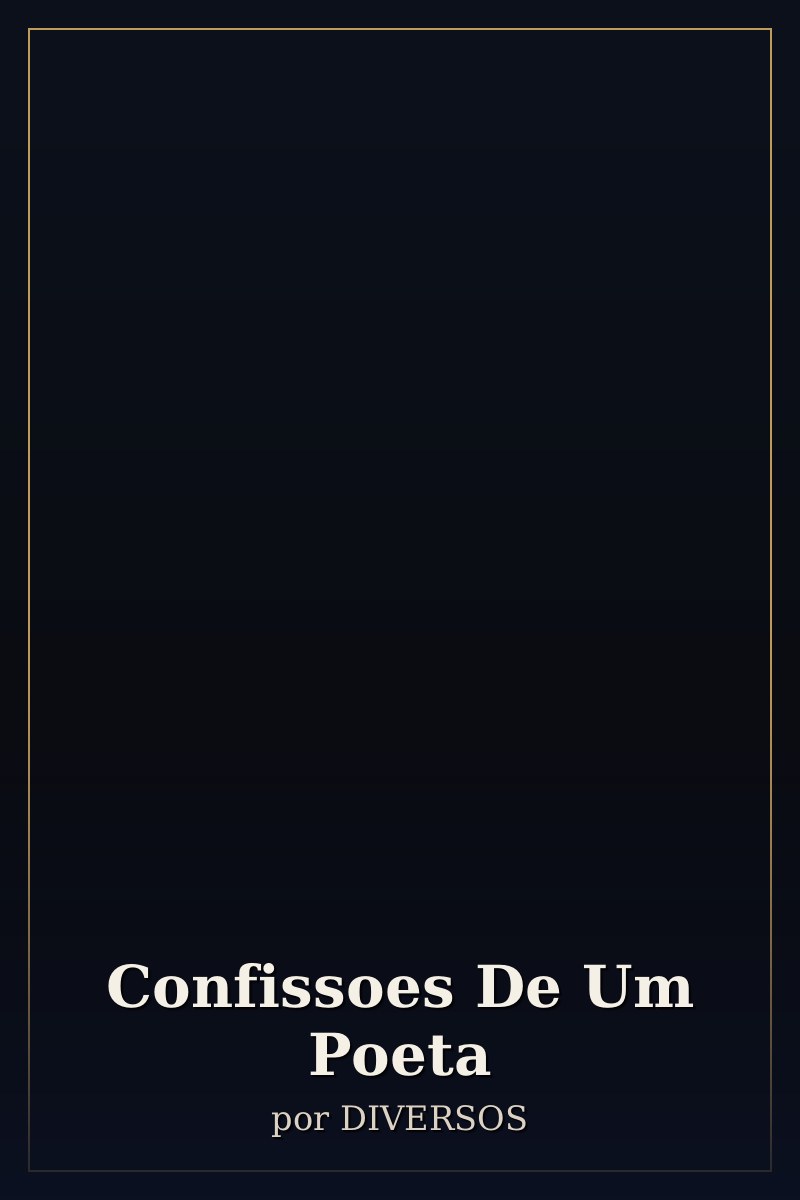 Capa de Confissoes De Um Poeta