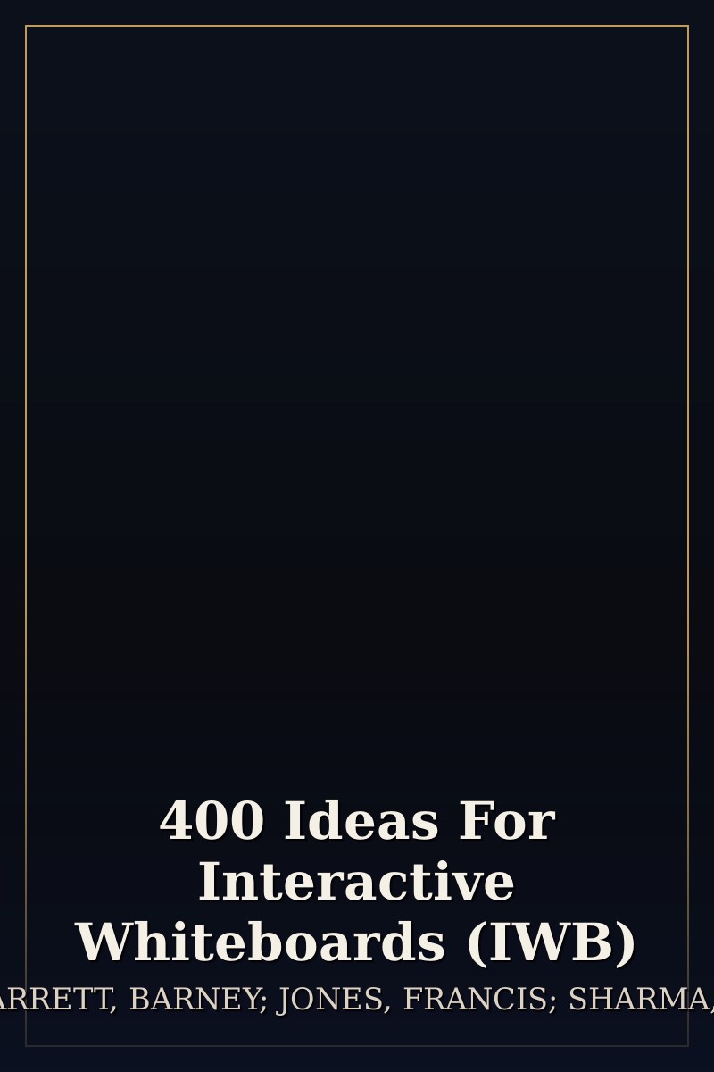 Capa de 400 Ideas For Interactive Whiteboards (IWB)