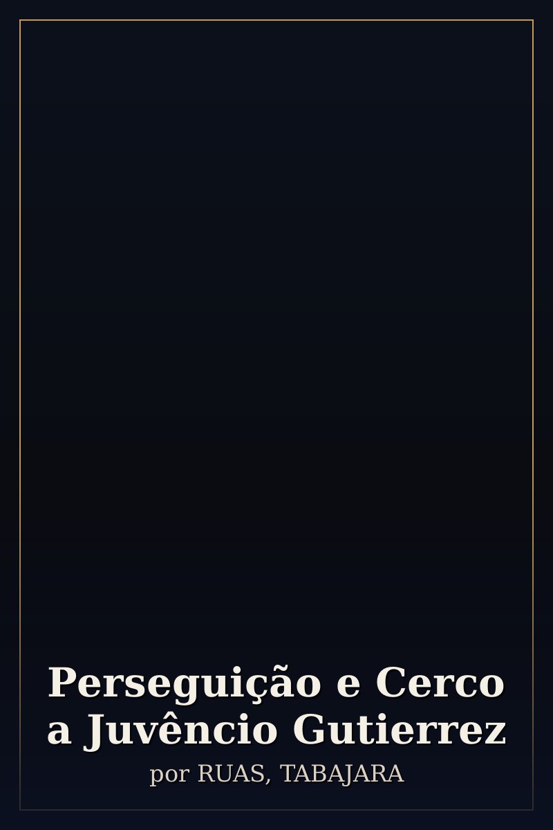 Capa de Perseguição e Cerco a Juvêncio Gutierrez