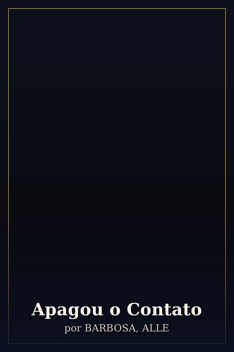 Capa de Apagou o Contato