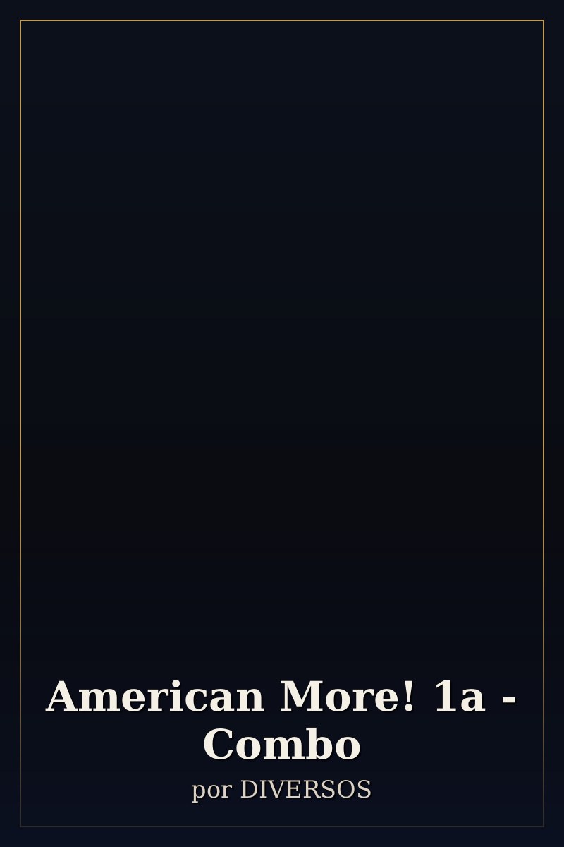 Capa de American More! 1a - Combo