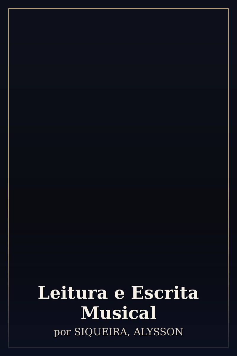 Capa de Leitura e Escrita Musical