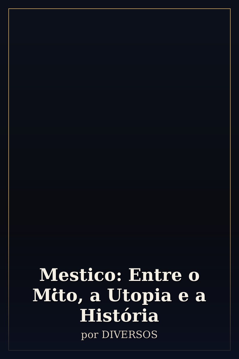 Capa de Mestico: Entre o Mito, a Utopia e a História