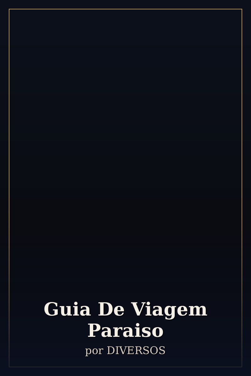 Capa de Guia De Viagem Paraiso