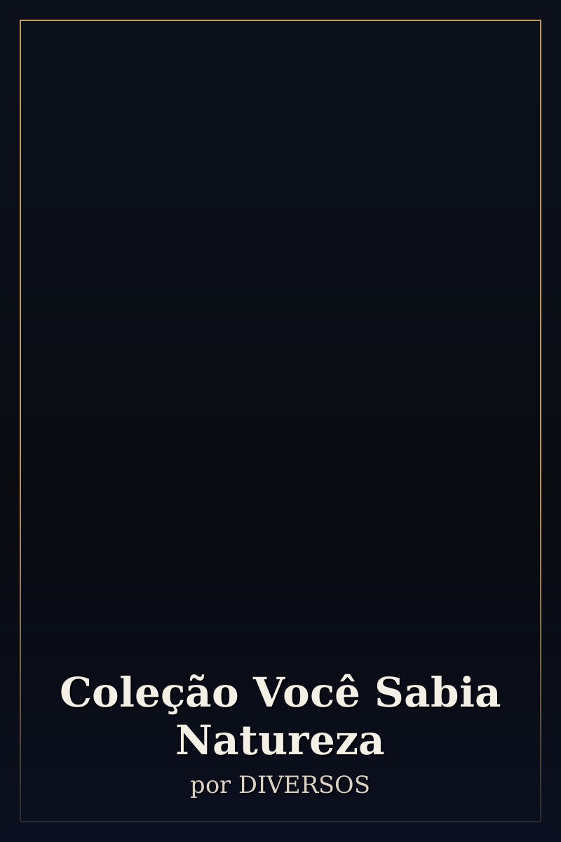 Capa de Coleção Você Sabia Natureza