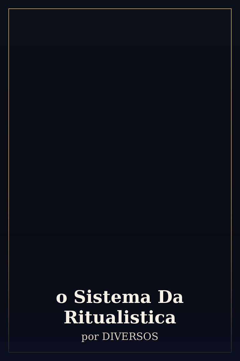 Capa de o Sistema Da Ritualistica