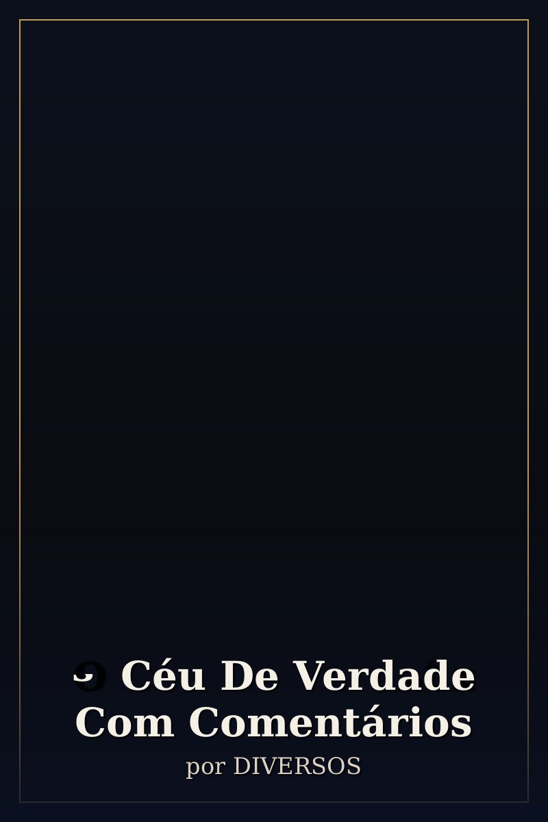 Capa de O Céu De Verdade Com Comentários