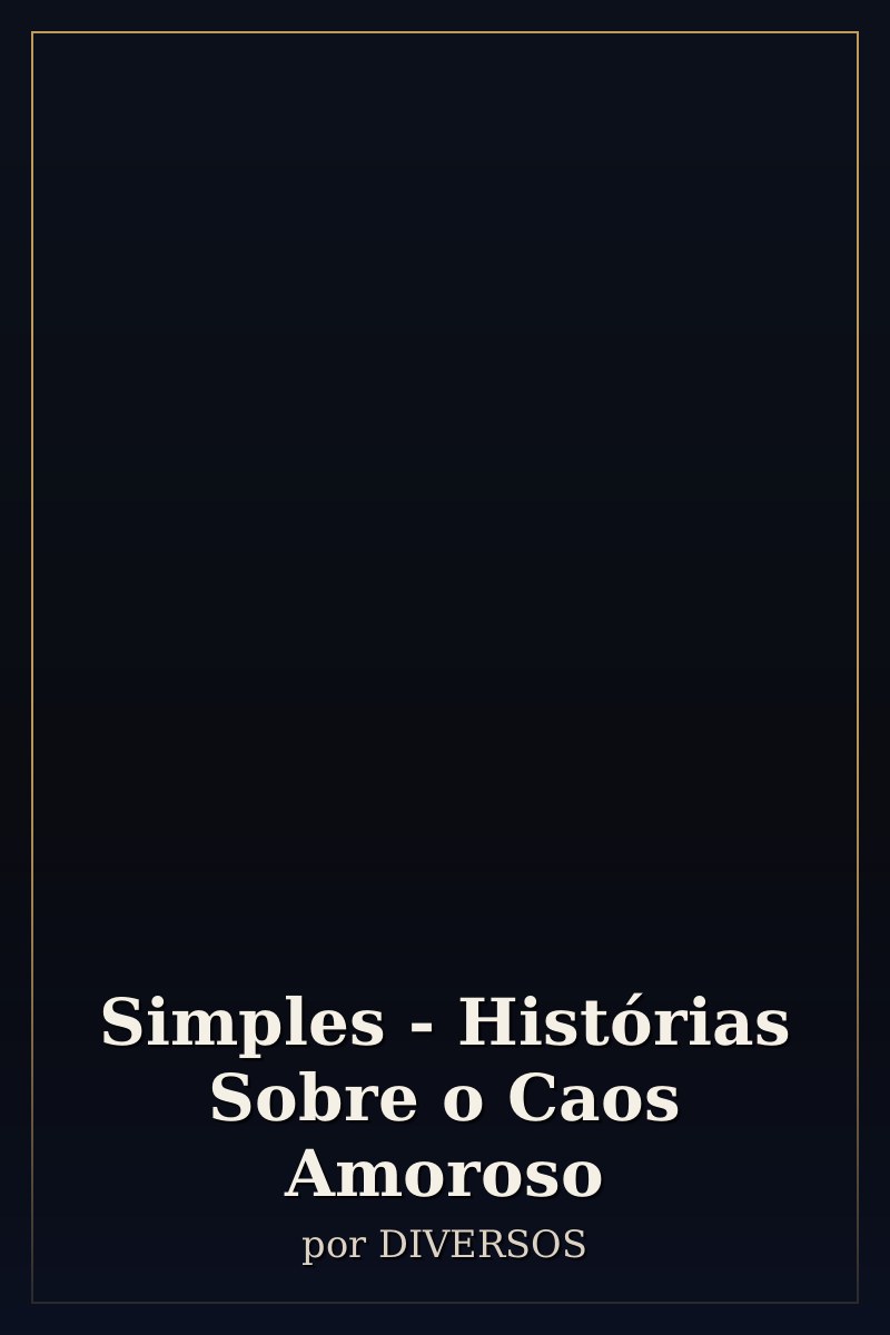 Capa de Simples - Histórias Sobre o Caos Amoroso
