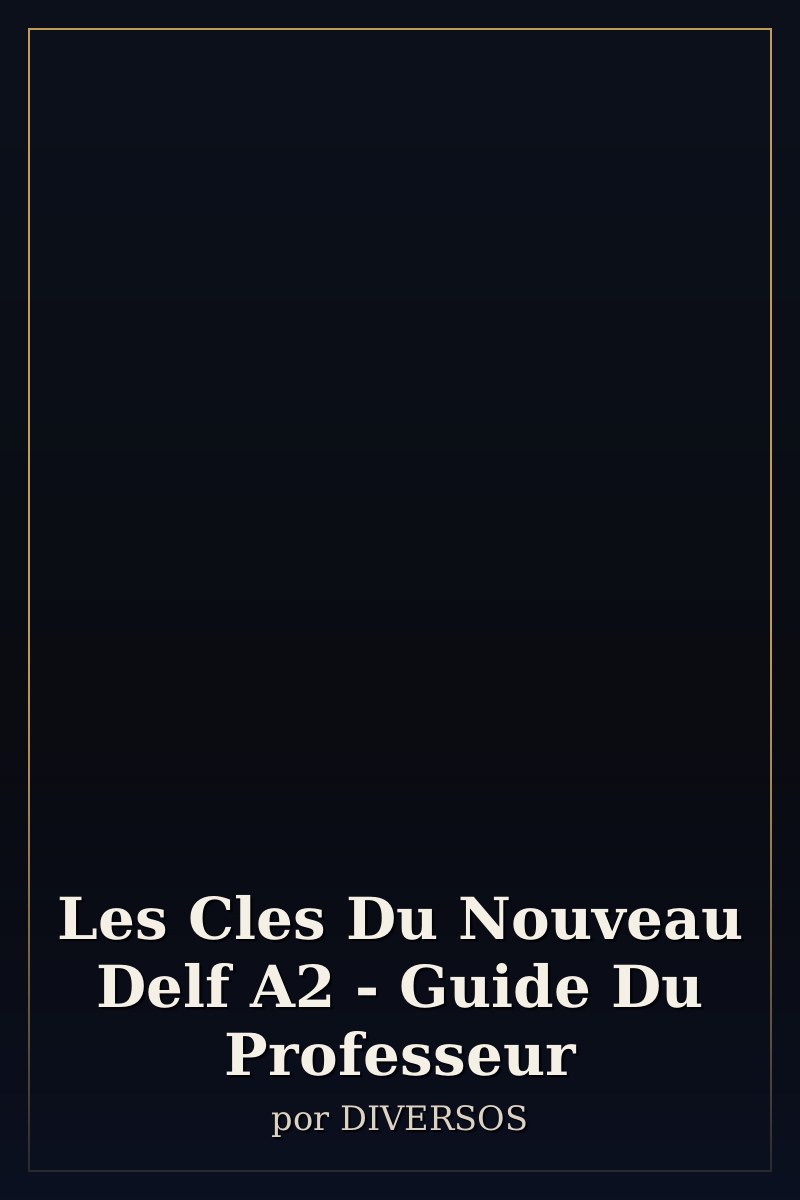 Capa de Les Cles Du Nouveau Delf A2 - Guide Du Professeur