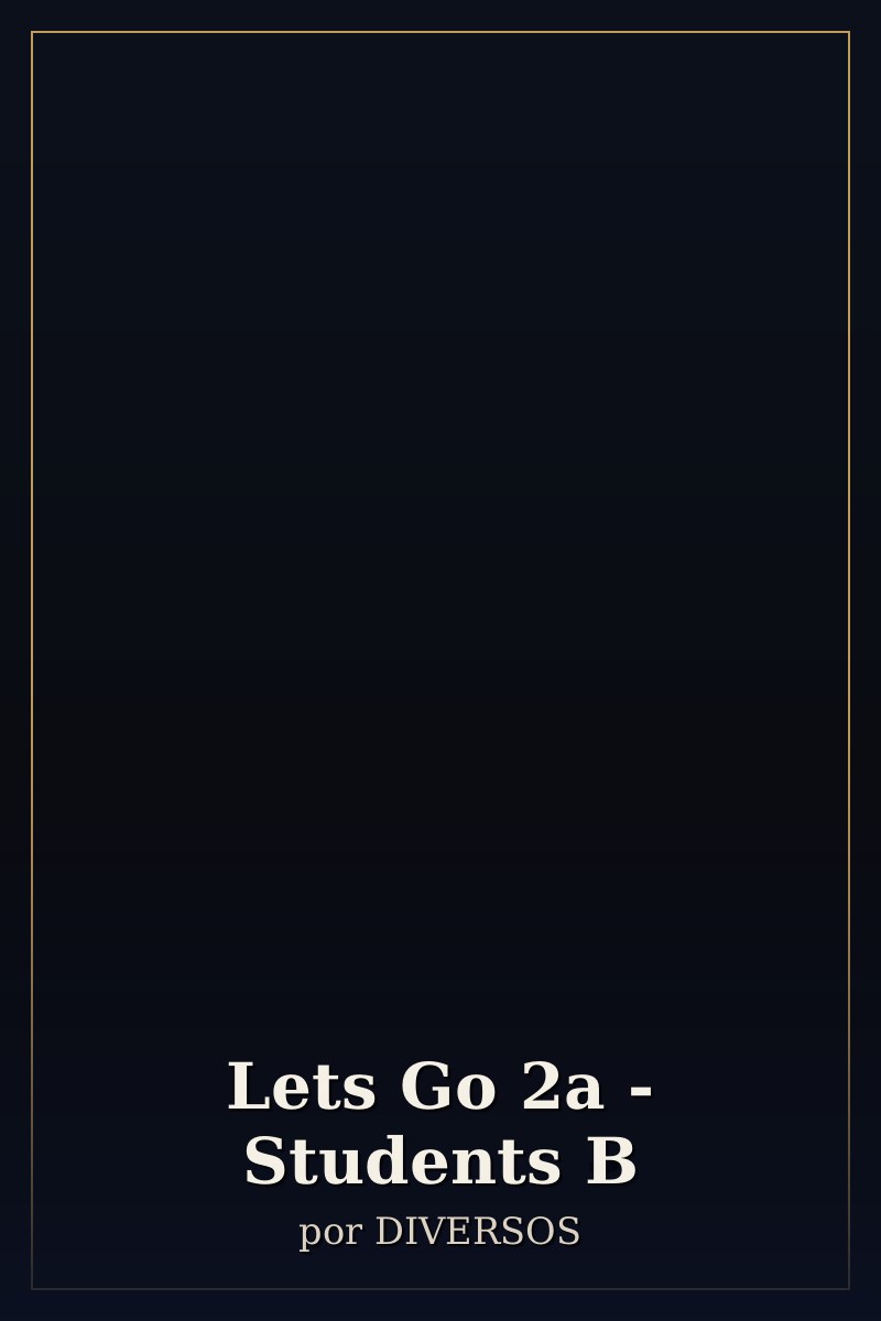 Capa de Lets Go 2a - Students B