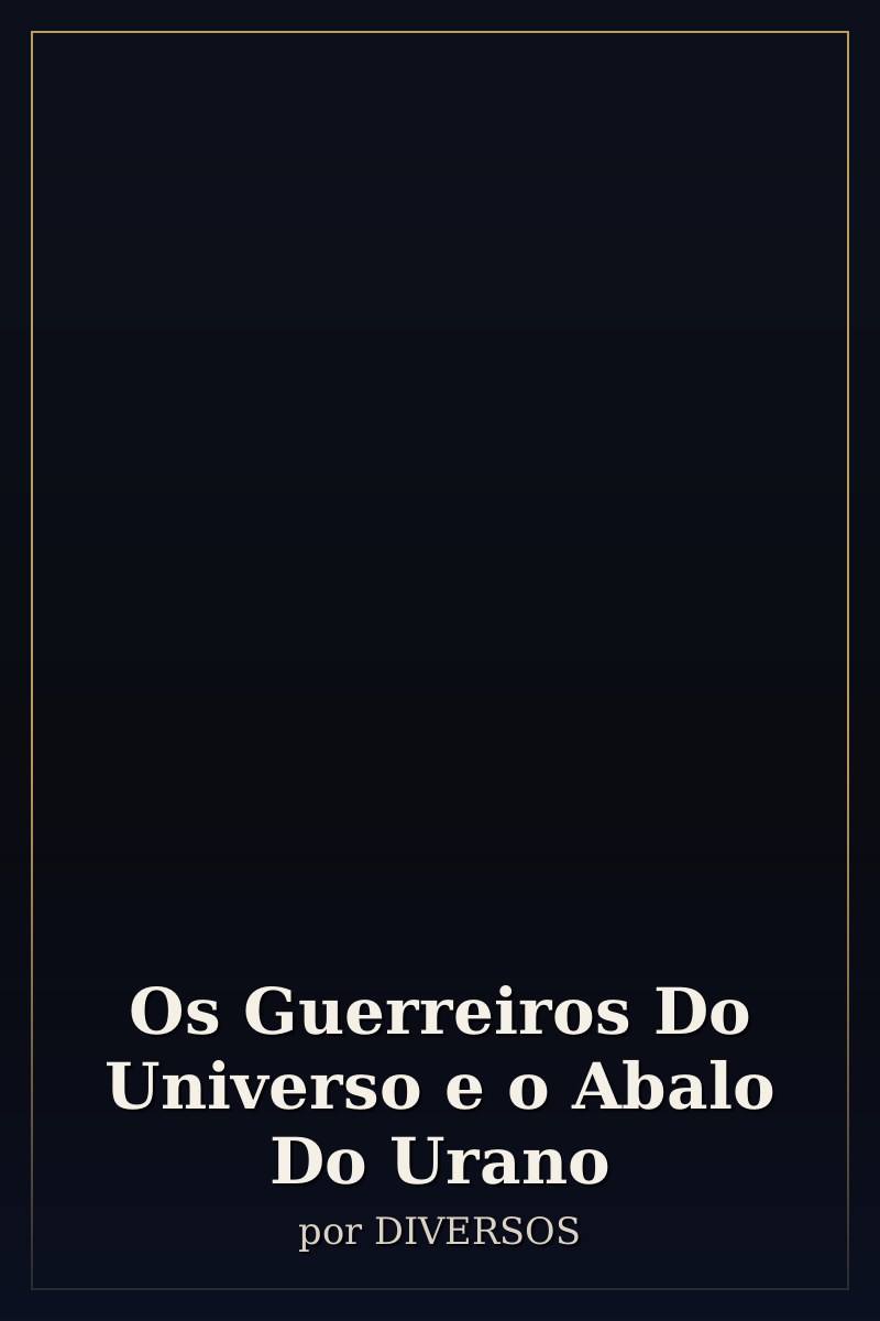 Capa de Os Guerreiros Do Universo e o Abalo Do Urano