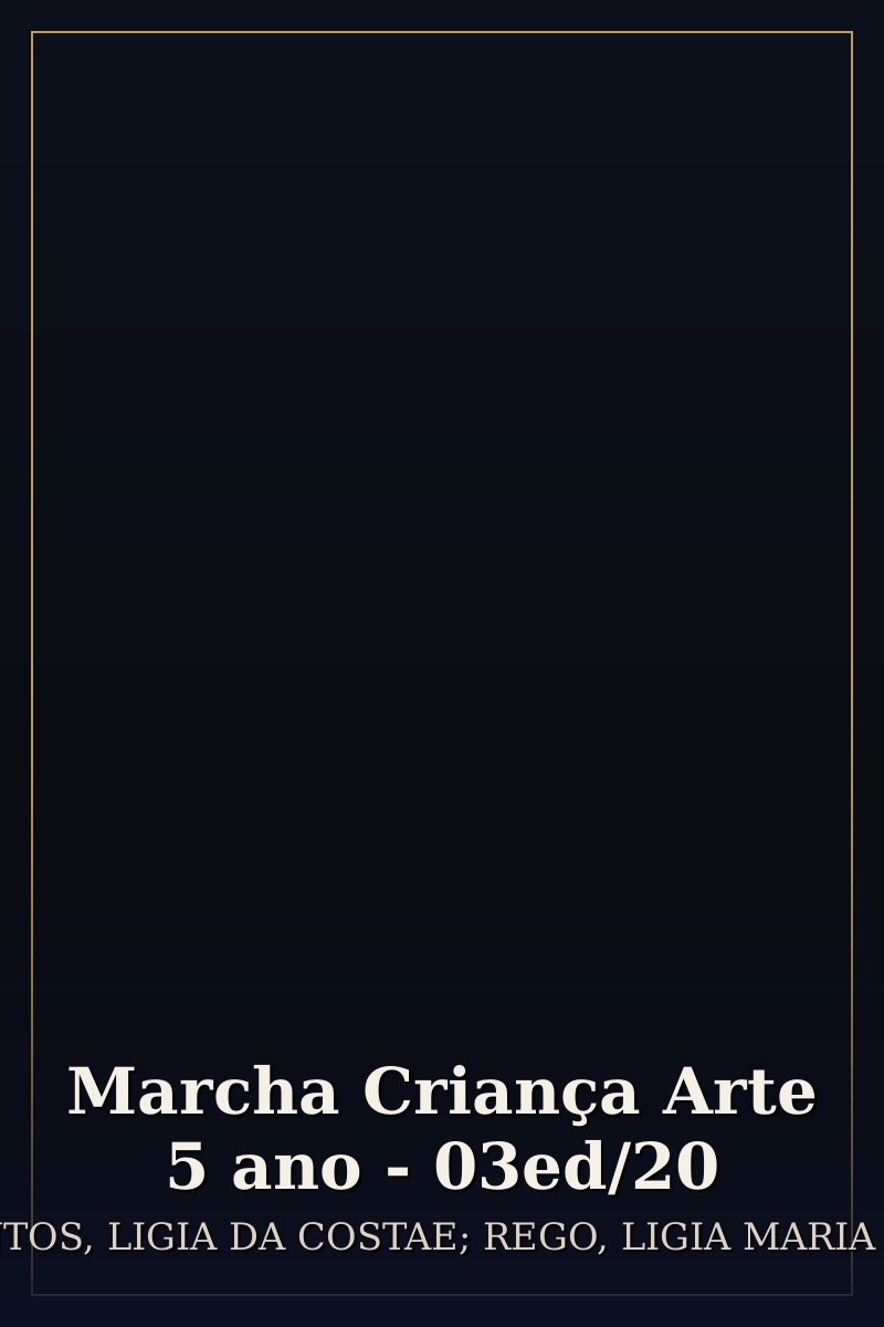 Capa de Marcha Criança Arte 5 ano - 03ed/20
