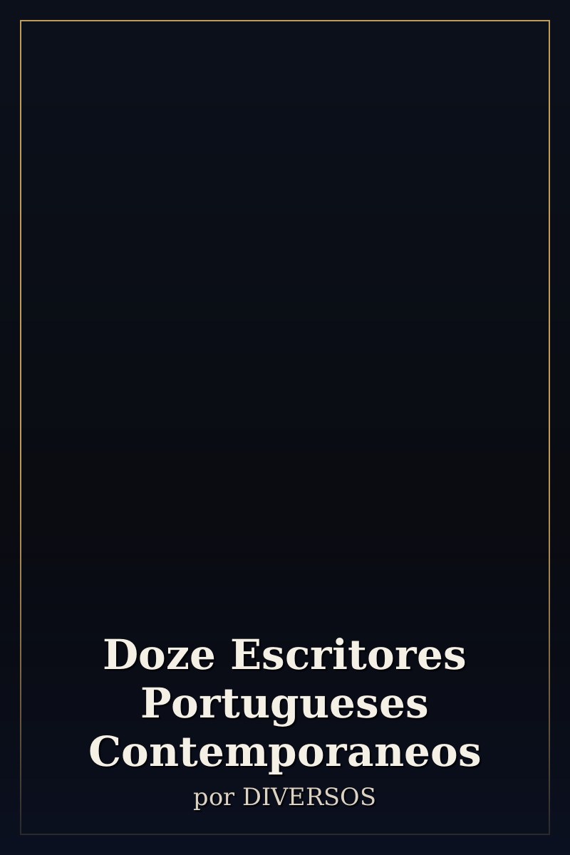 Capa de Doze Escritores Portugueses Contemporaneos