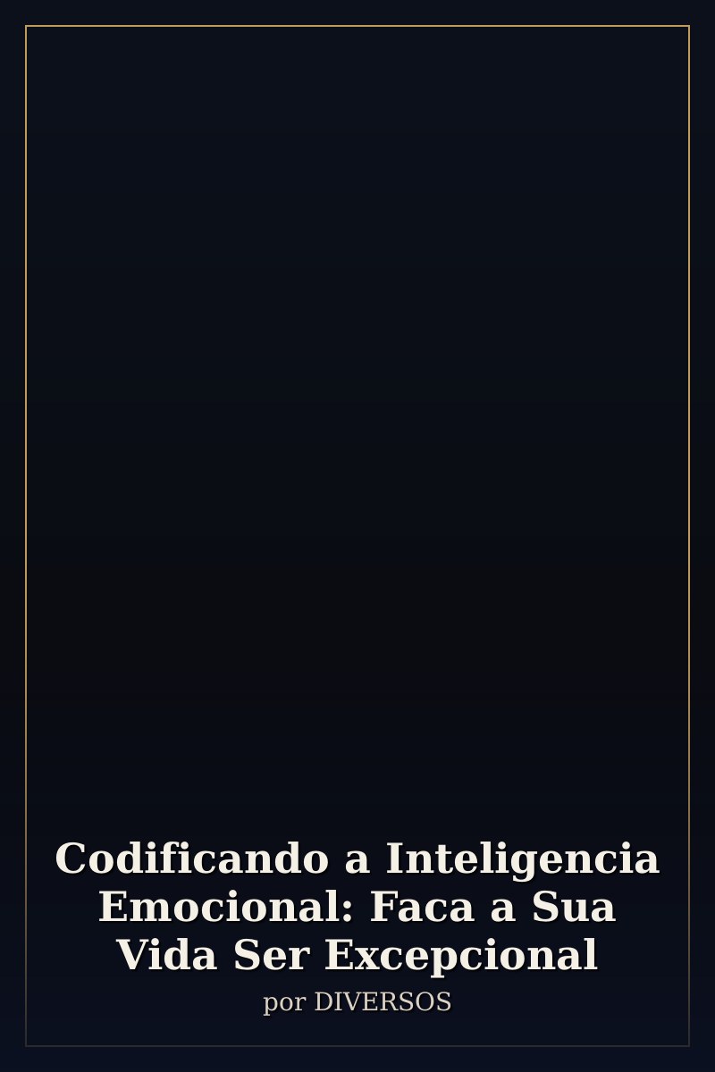 Capa de Codificando a Inteligencia Emocional: Faca a Sua Vida Ser Excepcional