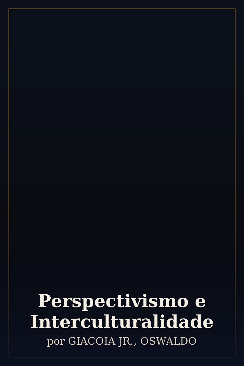 Capa de Perspectivismo e Interculturalidade