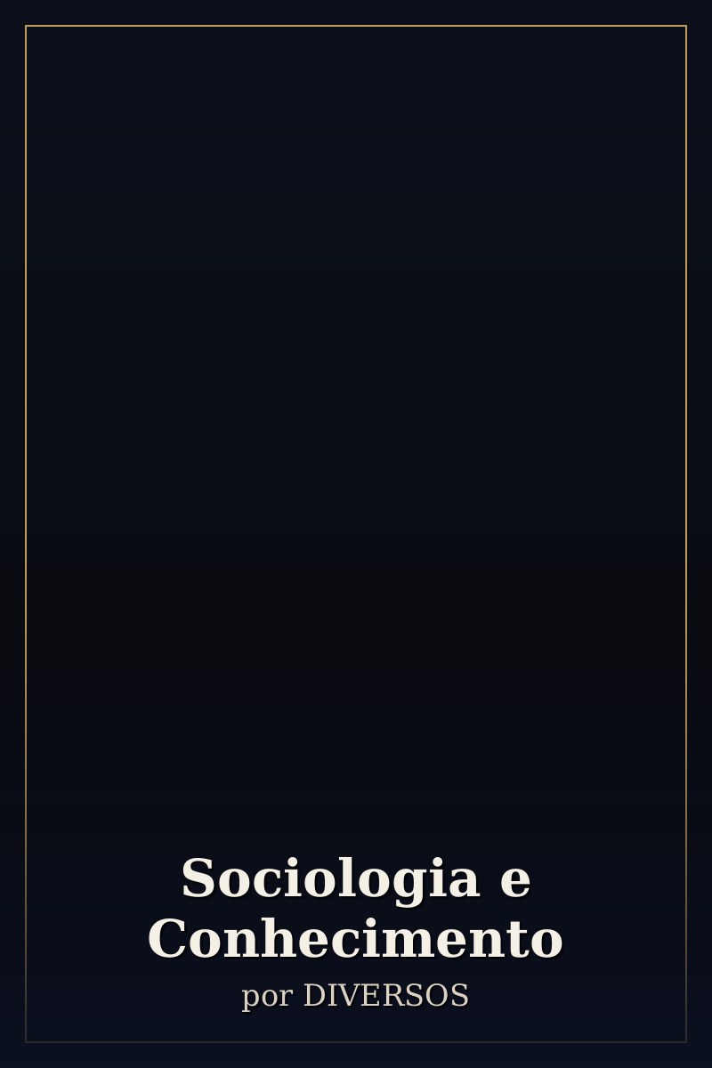 Capa de Sociologia e Conhecimento