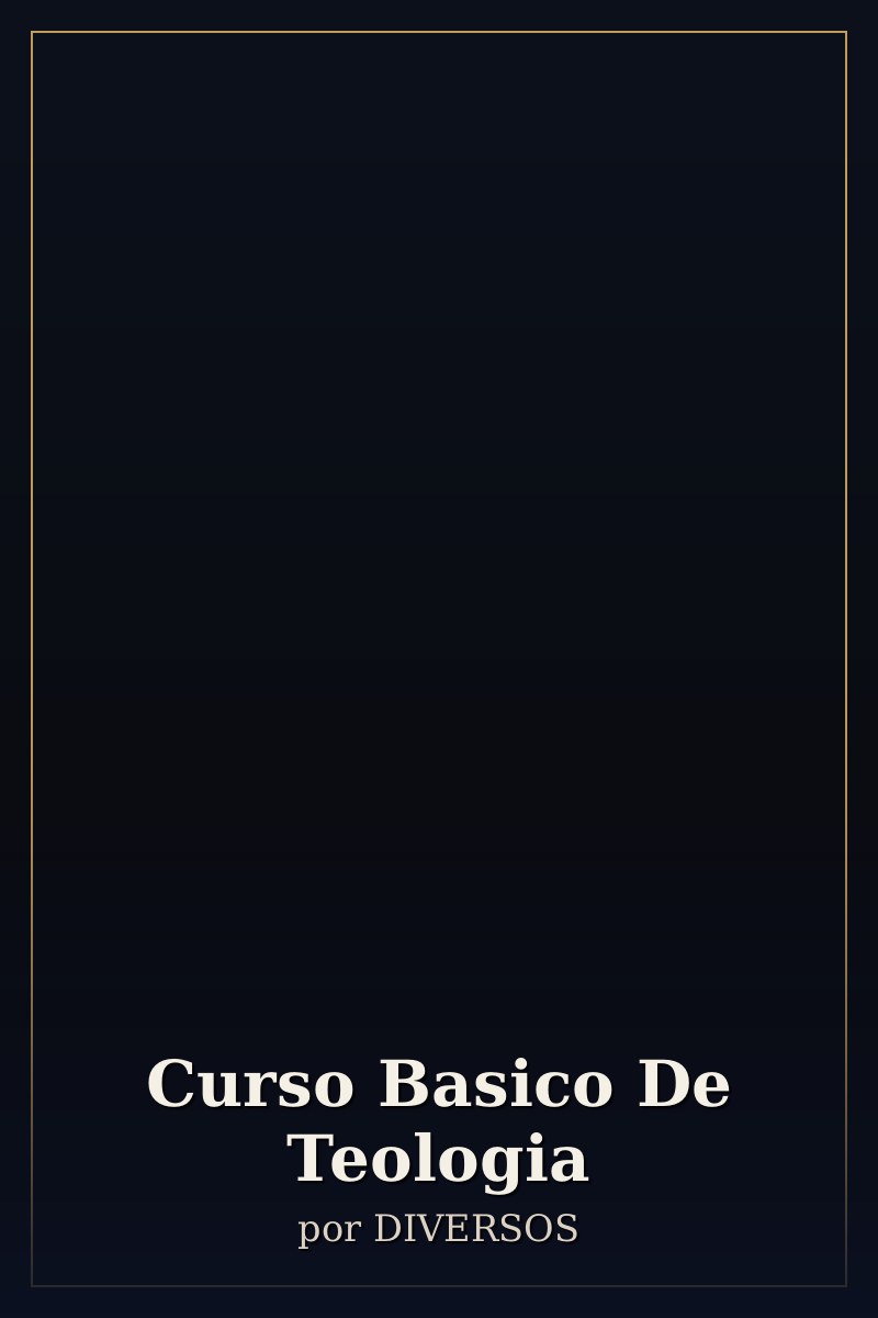 Capa de Curso Basico De Teologia