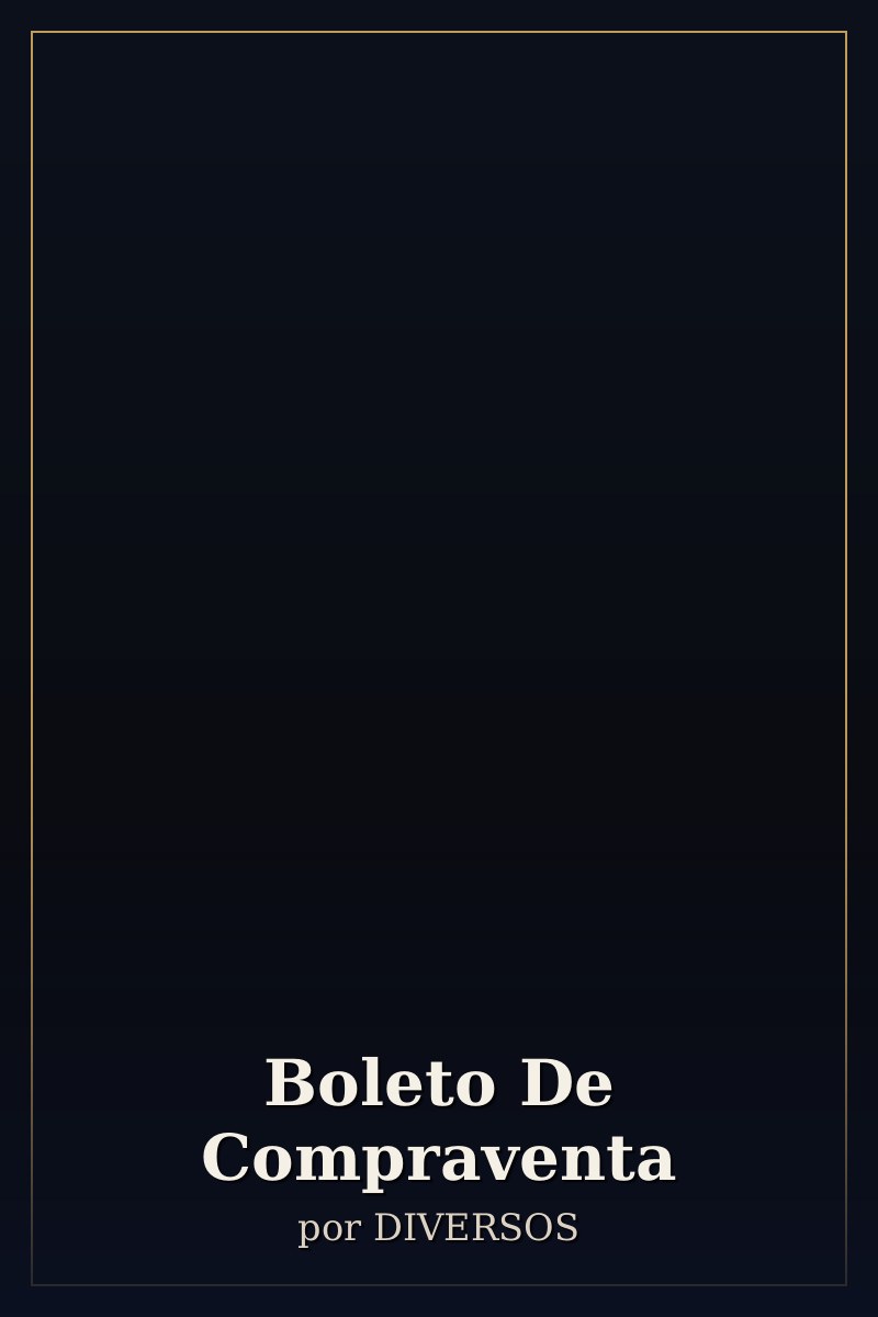 Capa de Boleto De Compraventa