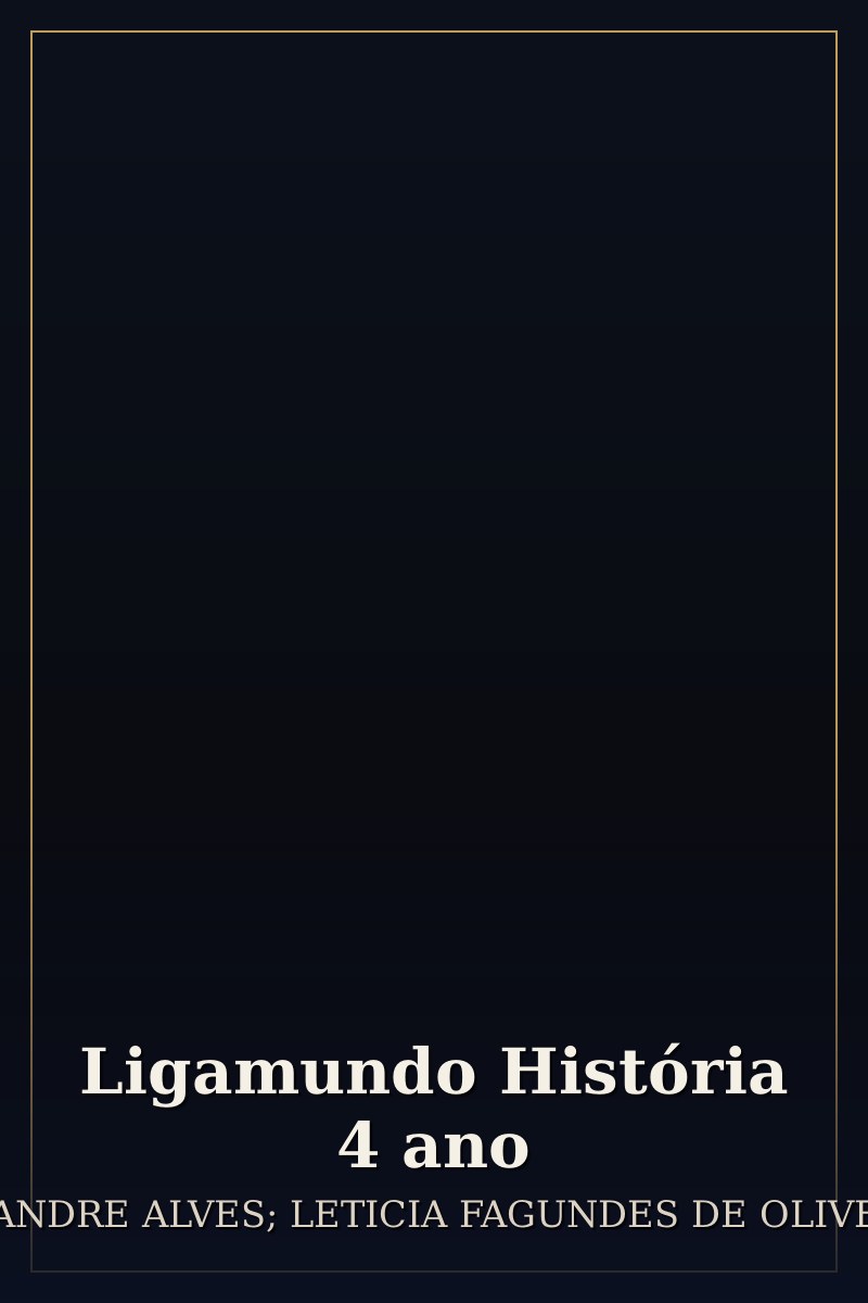 Capa de Ligamundo História 4 ano