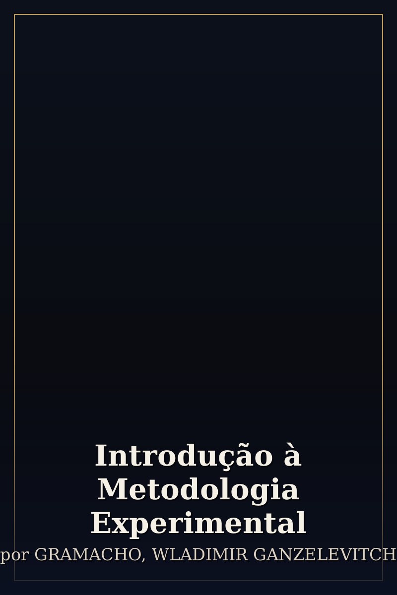 Capa de Introdução à Metodologia Experimental