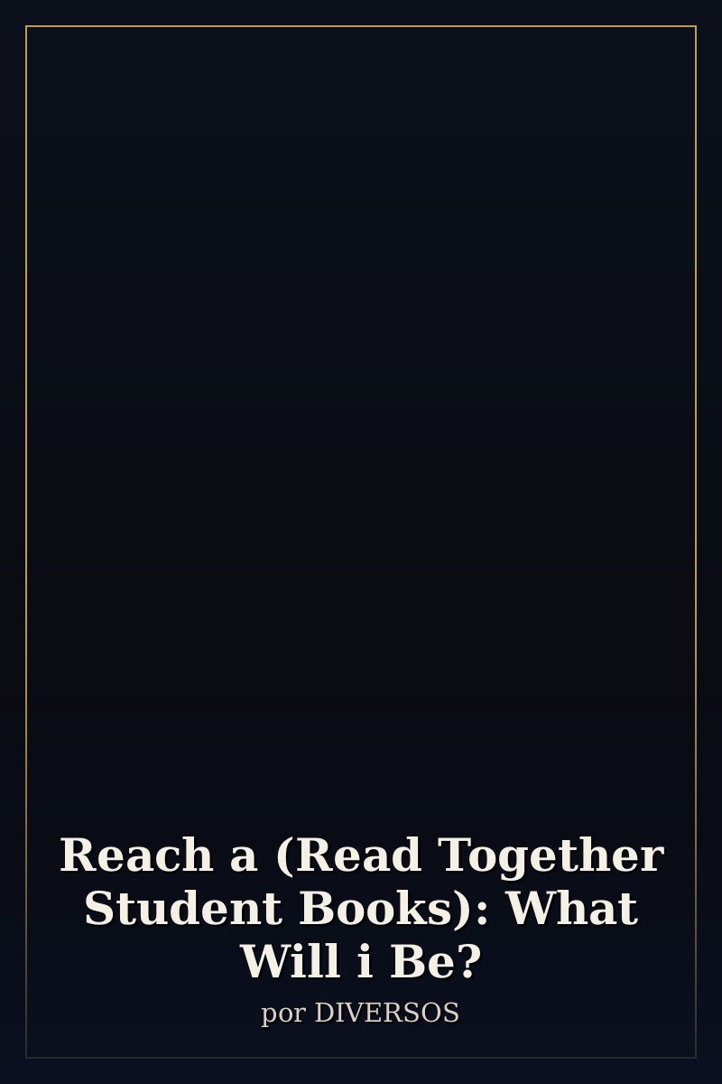 Capa de Reach a (Read Together Student Books): What Will i Be?