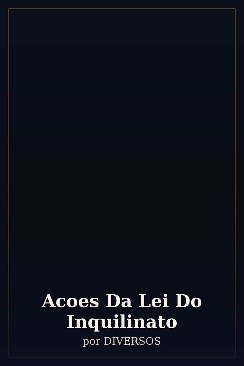 Capa de Acoes Da Lei Do Inquilinato