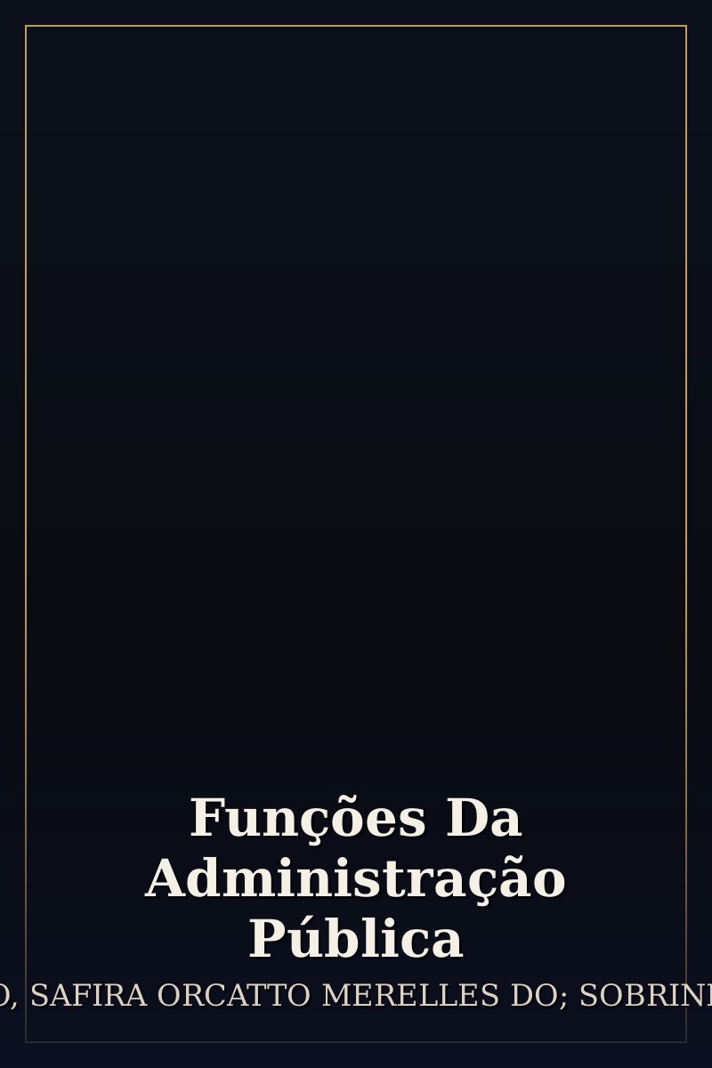 Capa de Funções Da Administração Pública