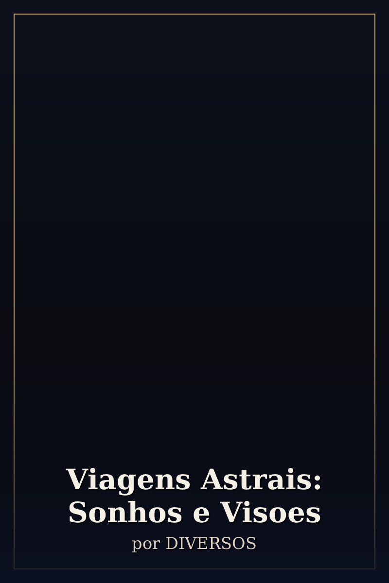 Capa de Viagens Astrais: Sonhos e Visoes