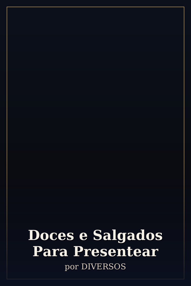 Capa de Doces e Salgados Para Presentear