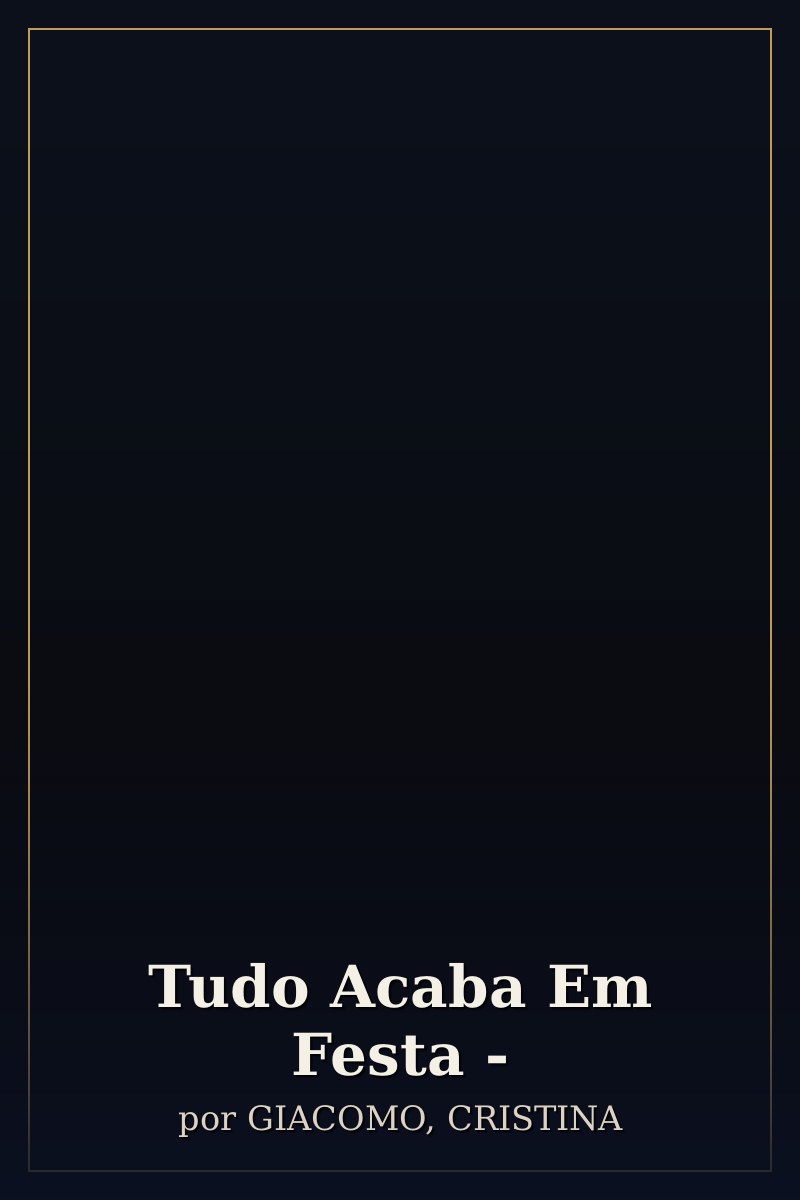 Capa de Tudo Acaba Em Festa -