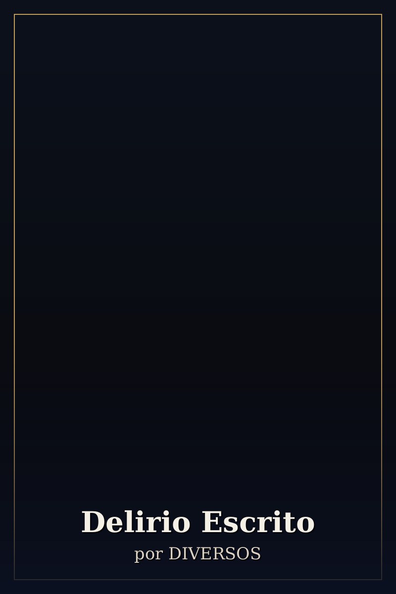 Capa de Delirio Escrito